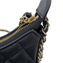Load image into Gallery viewer, CHANEL Matelasse Small Hobo Shoulder Bag BlackAS3917 Lambskin