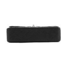 Load image into Gallery viewer, CHANEL Matelasse W Flap ChainShoulder Bag BlackA01112 Caviar Leather Size 25