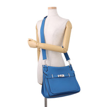Load image into Gallery viewer, HERMES Jypsiere Blue Hydra Taurillon Clemence Size 34