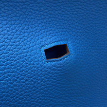 Load image into Gallery viewer, HERMES Jypsiere Blue Hydra Taurillon Clemence Size 34