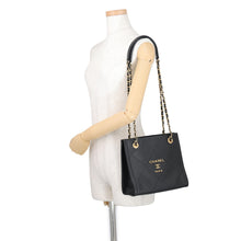 Load image into Gallery viewer, CHANEL Matelasse Chain Shopping Bag BlackAS2750 Lambskin