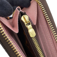 Load image into Gallery viewer, LOUIS VUITTON Portefeuille Clemence Rose BallerineM61298 Monogram
