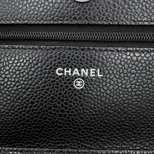 Load image into Gallery viewer, CHANEL Classic Matelasse Chain Shoulder Wallet BlackAP0250-Y01588-C3906 Caviar Leather