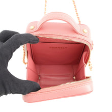 Load image into Gallery viewer, CHANEL CCFiligree Vanity ChainShoulder Bag PinkAS0988 Caviar Leather