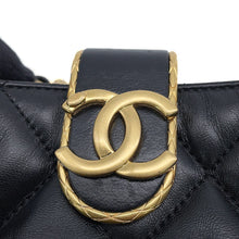 Load image into Gallery viewer, CHANEL Matelasse 2WayChainShoulder Bag BlackAS3475 Lambskin