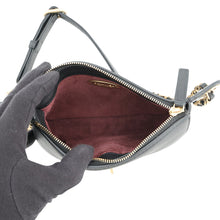 Load image into Gallery viewer, CHANEL CC Logo Matelasse Waist Bag Black Leather Tweed