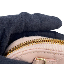 将图像加载到图库查看器中,Dior Lady Dior Call'in Dior Cannage 2-Way Phone Holder Powder PinkS0872ONMJ Lambskin