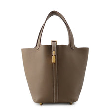 Load image into Gallery viewer, HERMES Picotin Lock Etoupe Taurillon Clemence Size PM
