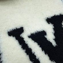 Load image into Gallery viewer, LOUIS VUITTON Scarf/Comfy Size S Black/WhiteM79399 Wool90% Nylon7% Polyurethane3%