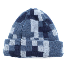 Load image into Gallery viewer, LOUIS VUITTON Beanie - Damier Denim Size S Denim BlueM7407A Wool100%