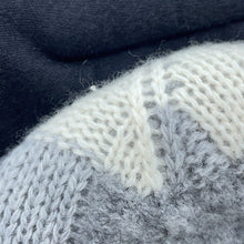 Load image into Gallery viewer, LOUIS VUITTON Beanie Damouflage Pearl Blow Size S Gray/WhiteM7874A Wool88% Nylon12%