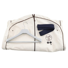 Load image into Gallery viewer, HERMES Crude Cell Coat Size 36 Navy5H0284DE Wool100%