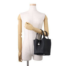 Load image into Gallery viewer, HERMES Picotin Lock Black Taurillon Clemence Size PM