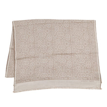 Load image into Gallery viewer, HERMES Stole Chaine d'Ancre Size 180x60 Beige Cashmere70% Silk30%