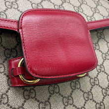 Load image into Gallery viewer, GUCCI Horsebit 1955 Shoulder Bag Beige/Red602204 GG Supreme Size Medium