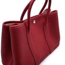 Load image into Gallery viewer, HERMES Garden Party Rouge Piman Negonda Leather Size TPM