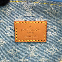 将图像加载到图库查看器中,LOUIS VUITTON Carryall NM Sky BlueDenimM11462 Monogram Denim Size PM