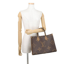 Load image into Gallery viewer, LOUIS VUITTON Onthego RedM45321 Monogram Monogram Reverse Canvas Monogram Giant Size MM