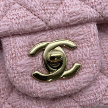 Load image into Gallery viewer, CHANEL Mini Matelasse Single Flap ChainShoulder Bag PinkA69900 Tweed Size 20