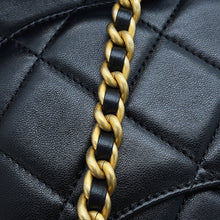Load image into Gallery viewer, CHANEL Matelasse 2WayChainShoulder Bag BlackAS2734 Lambskin