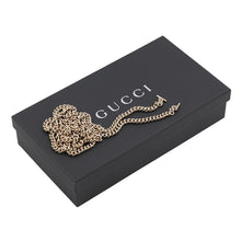 将图像加载到图库查看器中,GUCCI Jackie 1961 Chain Wallet Black652681 AABXM 1000 Leather
