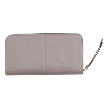 Load image into Gallery viewer, PRADA Zip Around Long Wallet Greige2ML059 Leather