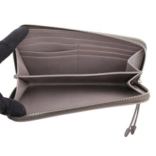 Load image into Gallery viewer, PRADA Zip Around Long Wallet Greige2ML059 Leather