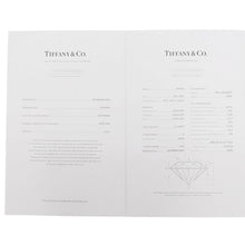 将图像加载到图库查看器中,TIFFANY&Co. Solitaire Diamond Stud Earrings Pt950
