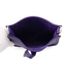 Load image into Gallery viewer, HERMES Evelyne Long Amazon Purple Taurillon Clemence Size TPM