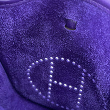 Load image into Gallery viewer, HERMES Evelyne Long Amazon Purple Taurillon Clemence Size TPM