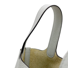 Load image into Gallery viewer, HERMES Picotin Lock Blue Pale Taurillon Clemence Size PM