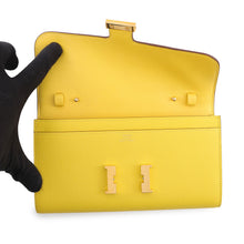 将图像加载到图库查看器中,HERMES Constance to Go Jaune de Naples Epsom