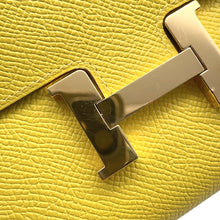 将图像加载到图库查看器中,HERMES Constance to Go Jaune de Naples Epsom