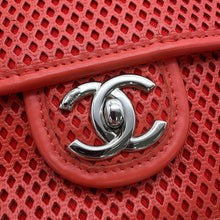 Load image into Gallery viewer, CHANEL French RivieraShoulder Bag RedA67652 Perforated Leather Size 30