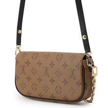 将图像加载到图库查看器中,LOUIS VUITTON Wallet on Chain Ivy BrownM26587 Monogram Reverse Canvas