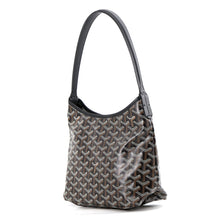 Load image into Gallery viewer, GOYARD Boheme Hobo Bag BlackBOHEMEMINTY01CL01P PVC Leather Size Mini