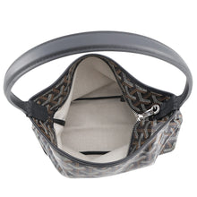 Load image into Gallery viewer, GOYARD Boheme Hobo Bag BlackBOHEMEMINTY01CL01P PVC Leather Size Mini