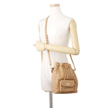 Load image into Gallery viewer, Dior Caro Bucket Bag BrownM3372UNOZ Lambskin