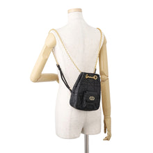 Load image into Gallery viewer, Dior Caro Backpack BlackM3374UUVB Lambskin