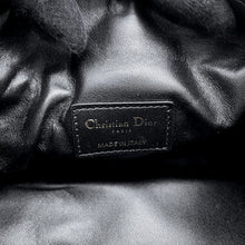 将图像加载到图库查看器中,Dior Macrocannage Nomade Pouch BlackS5554OMIG_M900 Lambskin Size Medium