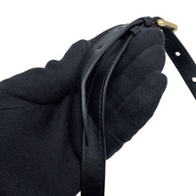 Load image into Gallery viewer, Dior Jolly Top Handle Shoulder Bag Black/WhiteM9271UTKV Tweed Leather Size Small