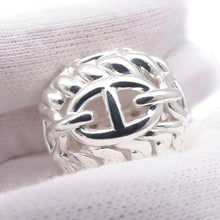 Load image into Gallery viewer, HERMES Chaine d'Ancre Multi Chain Ring Size TGM/49/#9 SV925