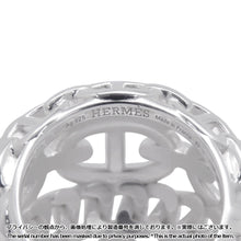 Load image into Gallery viewer, HERMES Chaine d'Ancre Multi Chain Ring Size TGM/49/#9 SV925