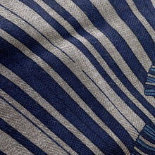 Load image into Gallery viewer, HERMES Carre Cheval Punk Bandana Size 65 Gray/Blue Cashmere70% Silk30%