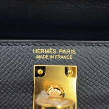 Load image into Gallery viewer, HERMES Mini Kelly 2 Black Epsom