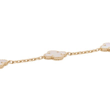 Load image into Gallery viewer, Van Cleef & Arpels Vintage Alhambra Bracelet 5 motifsVCARA41800 18K Yellow Gold