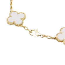 Load image into Gallery viewer, Van Cleef & Arpels Vintage Alhambra Bracelet 5 motifsVCARA41800 18K Yellow Gold