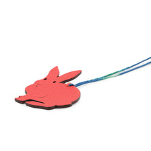 Load image into Gallery viewer, HERMES Petit H Rabbit Rouge Pivoine/RougeSellier Togo Leather Chevre Myzore Goatskin