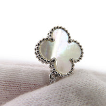 Load image into Gallery viewer, Van Cleef & Arpels Vintage Alhambra PendantVCARF48700 18K White Gold