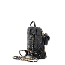 Load image into Gallery viewer, CHANEL Matelasse Backpack BlackAS3332 Shiny Calf Leather